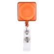 Square-Shaped Retractable Badge Holder | https://www.bestnamebadges.com