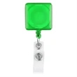 Square-Shaped Retractable Badge Holder | https://www.bestnamebadges.com