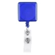 Square-Shaped Retractable Badge Holder | https://www.bestnamebadges.com