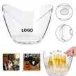 Ice Bucket Clear Acrylic | https://www.bestnamebadges.com