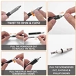 6 In 1 Multitool Pen | https://www.bestnamebadges.com