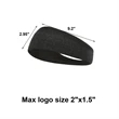 Unisex Workout Headbands | https://www.bestnamebadges.com