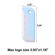 Rubber Squeegee Handheld Cleaner | https://www.bestnamebadges.com