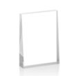 Lansing Award - Clear (Vert) | https://www.bestnamebadges.com