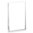 Lansing Award - Clear (Vert) | https://www.bestnamebadges.com