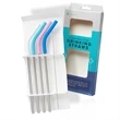 4-Piece Straw Pack with Brush | https://www.bestnamebadges.com