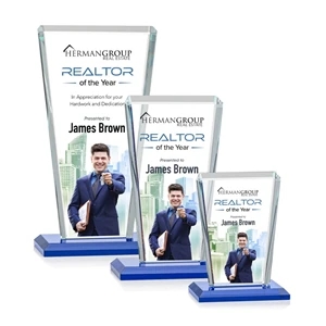 Chatham VividPrint™ Award - Blue | https://www.bestnamebadges.com