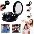 Folding Mini Pocket Mirror Hair Comb | https://www.bestnamebadges.com