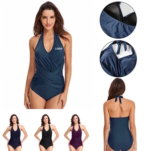Women Halter One Piece Swimsuits