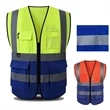 Reflective Safety Vest | https://www.bestnamebadges.com
