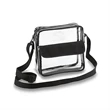 Clear Messenger Shoulder Bag | https://www.bestnamebadges.com