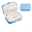 Small Portable Leather Travel Case | https://www.bestnamebadges.com