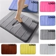 Coral Velvet Memory Cotton Mat | https://www.bestnamebadges.com