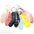 Glitter Vintage Motel Key Label | https://www.bestnamebadges.com