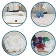 5 Colors Tie Dye Kit | https://www.bestnamebadges.com