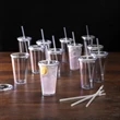 Double-Walled Transparent Drinking Cup | https://www.bestnamebadges.com