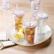 Double-Walled Transparent Drinking Cup | https://www.bestnamebadges.com