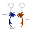 Palm Tree-Shaped Bottle Opener With Keyring | https://www.bestnamebadges.com