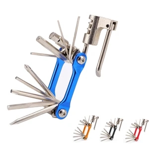 11 In One Folding Portable Bicycle Multitool Tool Kit