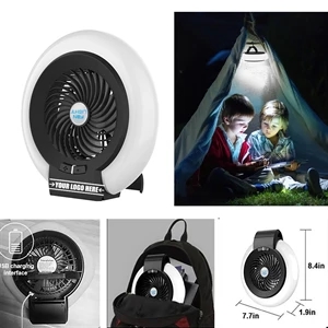 Camping Fan With Night Light