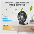 Camping Fan With Night Light | https://www.bestnamebadges.com