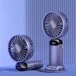 Led Digital Display Handheld Fan | https://www.bestnamebadges.com
