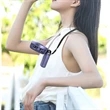 Led Digital Display Handheld Fan | https://www.bestnamebadges.com