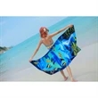 25"x 50" Sublimated Microfiber Sand Proof Beach Towel | https://www.bestnamebadges.com