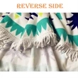 Round Sublimated Plush Microfiber Beach Towel | https://www.bestnamebadges.com