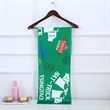 12"x 36" Sublimated Coolmax Polyester Gym Towel | https://www.bestnamebadges.com