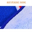 15"x 25" Sublimated Microfiber Terry Rally Towel | https://www.bestnamebadges.com