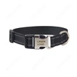 Reflective Dog Collar With Metal Buckle | https://www.bestnamebadges.com