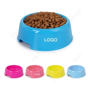 Solid Colors Plastic Pet Bowls