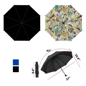 21'' & 8K Foldable Full-Color Umbrella