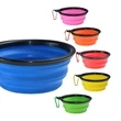 Silicone Collapsible Dog Bowl | https://www.bestnamebadges.com