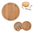 3-Piece Bamboo Cheese Server Kit | https://www.bestnamebadges.com