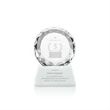 Seville Award on Entwhistle Base - White | https://www.bestnamebadges.com