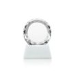 Seville Award on Entwhistle Base - White | https://www.bestnamebadges.com