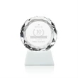 Seville Award on Entwhistle Base - White | https://www.bestnamebadges.com