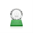 Seville Award on Entwhistle Base - Green | https://www.bestnamebadges.com
