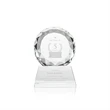 Seville Award on Entwhistle Base - Clear | https://www.bestnamebadges.com