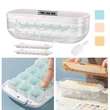 Easy-To-Remove Ice Cube Tray With Lid | https://www.bestnamebadges.com