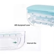Easy-To-Remove Ice Cube Tray With Lid | https://www.bestnamebadges.com