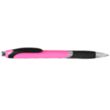 Bright Colors Rubber Grip Ballpoint Pen | https://www.bestnamebadges.com