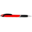 Bright Colors Rubber Grip Ballpoint Pen | https://www.bestnamebadges.com