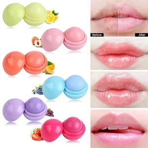 Soft Touch Round Lip Balm | https://www.bestnamebadges.com
