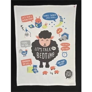Sublimated Fleece Blanket (30 x 40)  6lbs/dzn