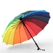 Colorful Rainbow Umbrella | https://www.bestnamebadges.com