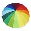 Colorful Rainbow Umbrella | https://www.bestnamebadges.com