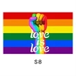 Lgbt Gay Pride Flag | https://www.bestnamebadges.com